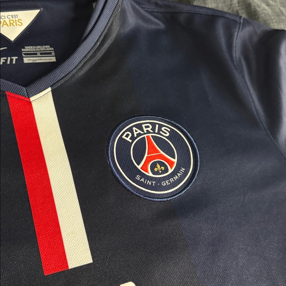 VINTAGE PSG #10 Zlatan Ibrahimovic 2014-15 Home Nike Jersey - Picture 5 of 12